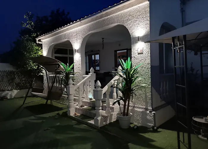 Villa In La Marina With Cozy Garden And Private Solarium